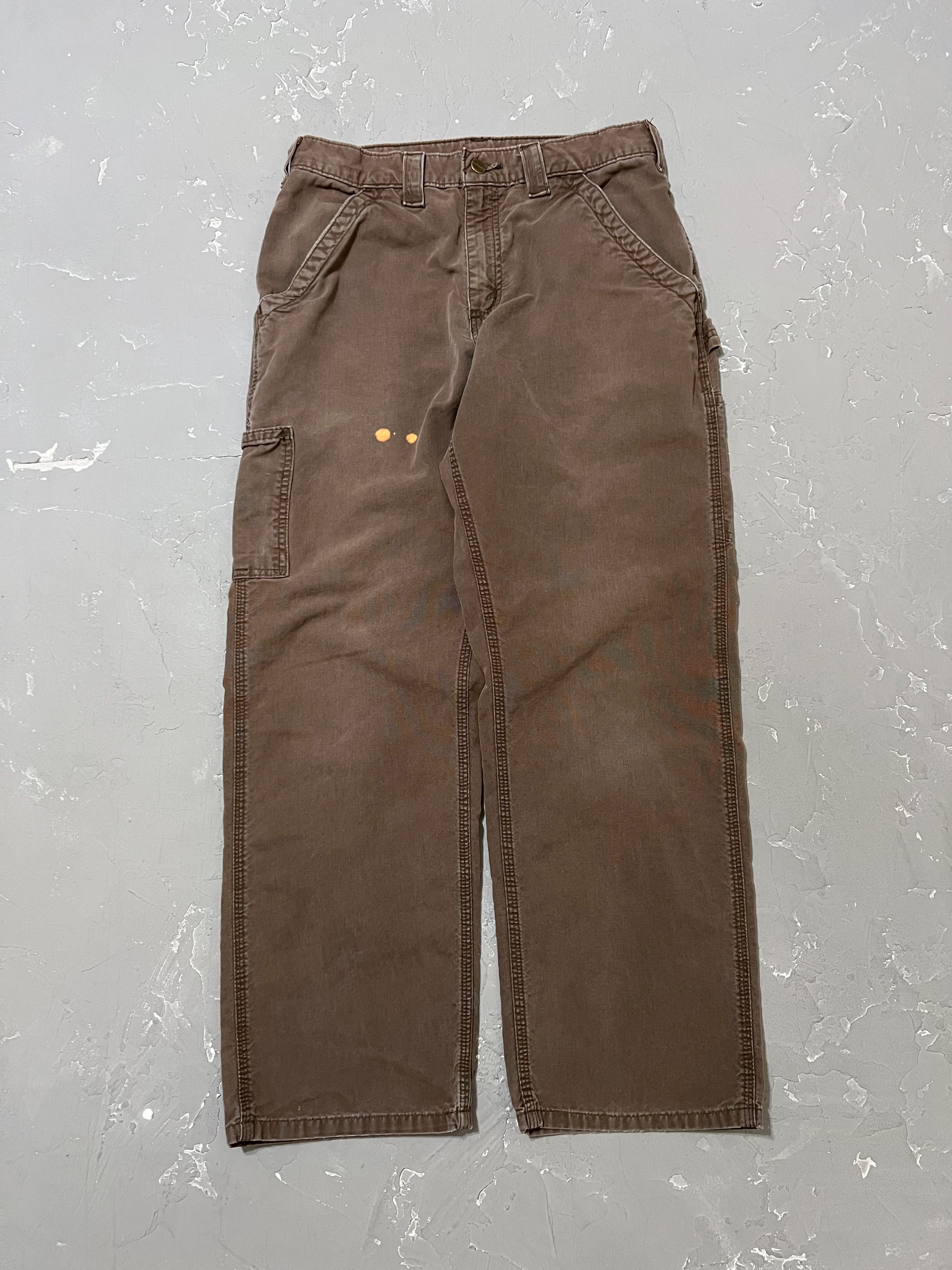 Carhartt Faded Brown Carpenter Pants [30 x 30]