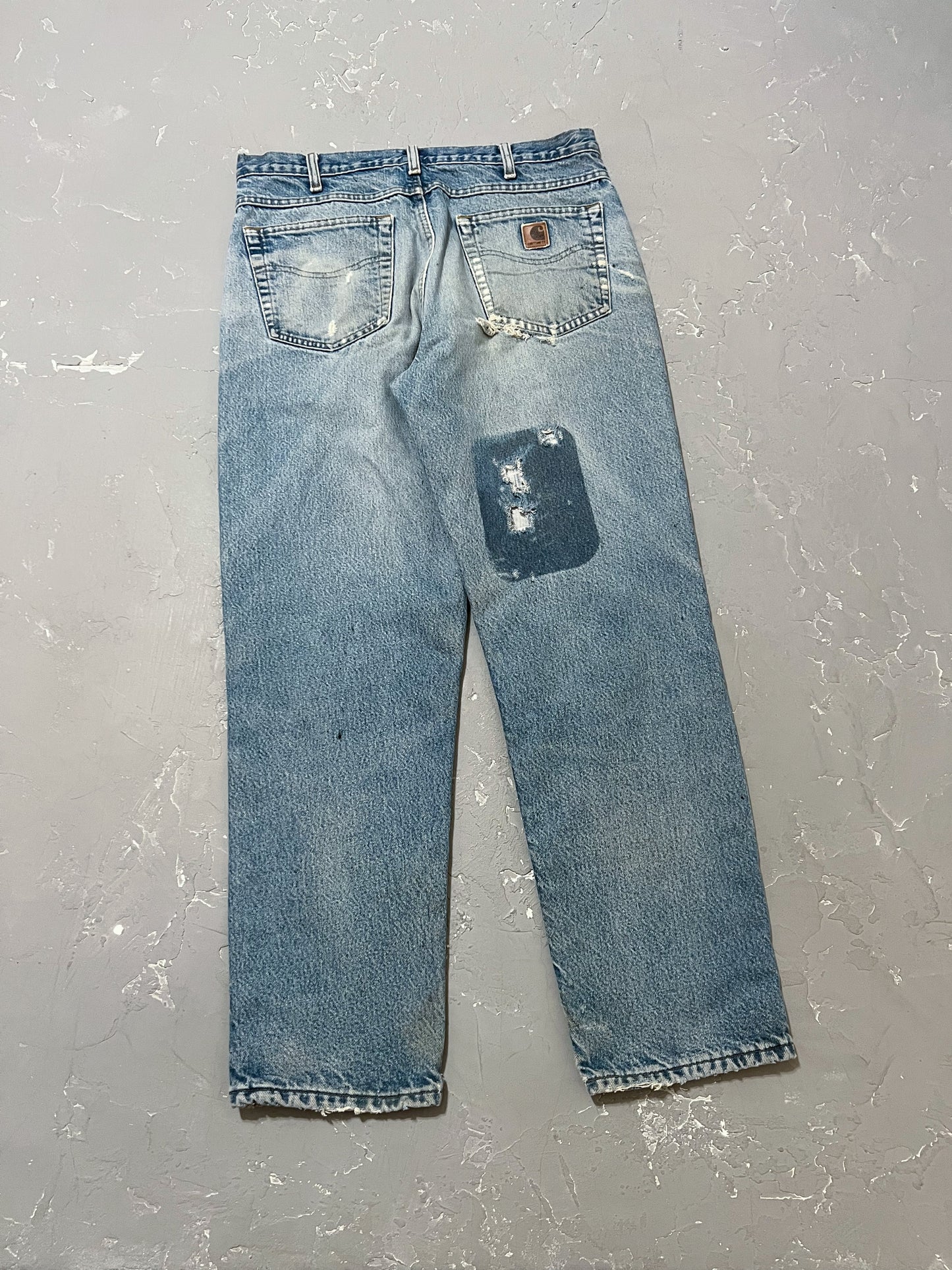 Carhartt “Keith Haring” Denim Carpenter Pants [34 x 32]