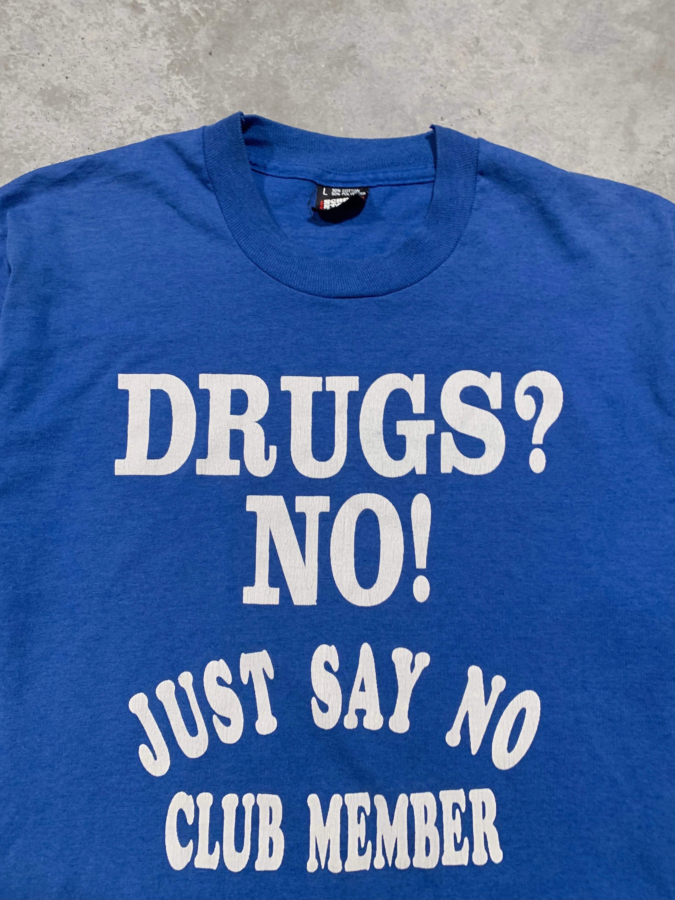 1990s “Drugs? No!” Tee [M]