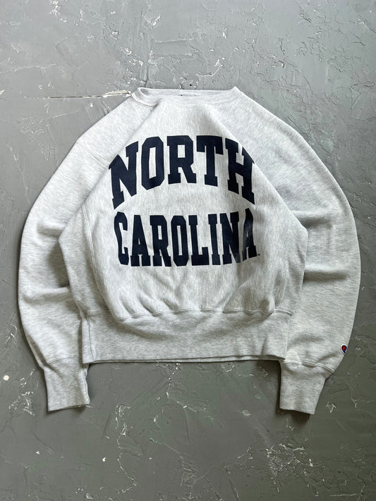 2000s Cropped North Carolina Champion Reverse Weave Sweatshirt [M]