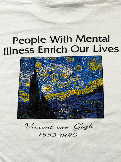 2000 Mental Health Van Gogh Tee [XL]