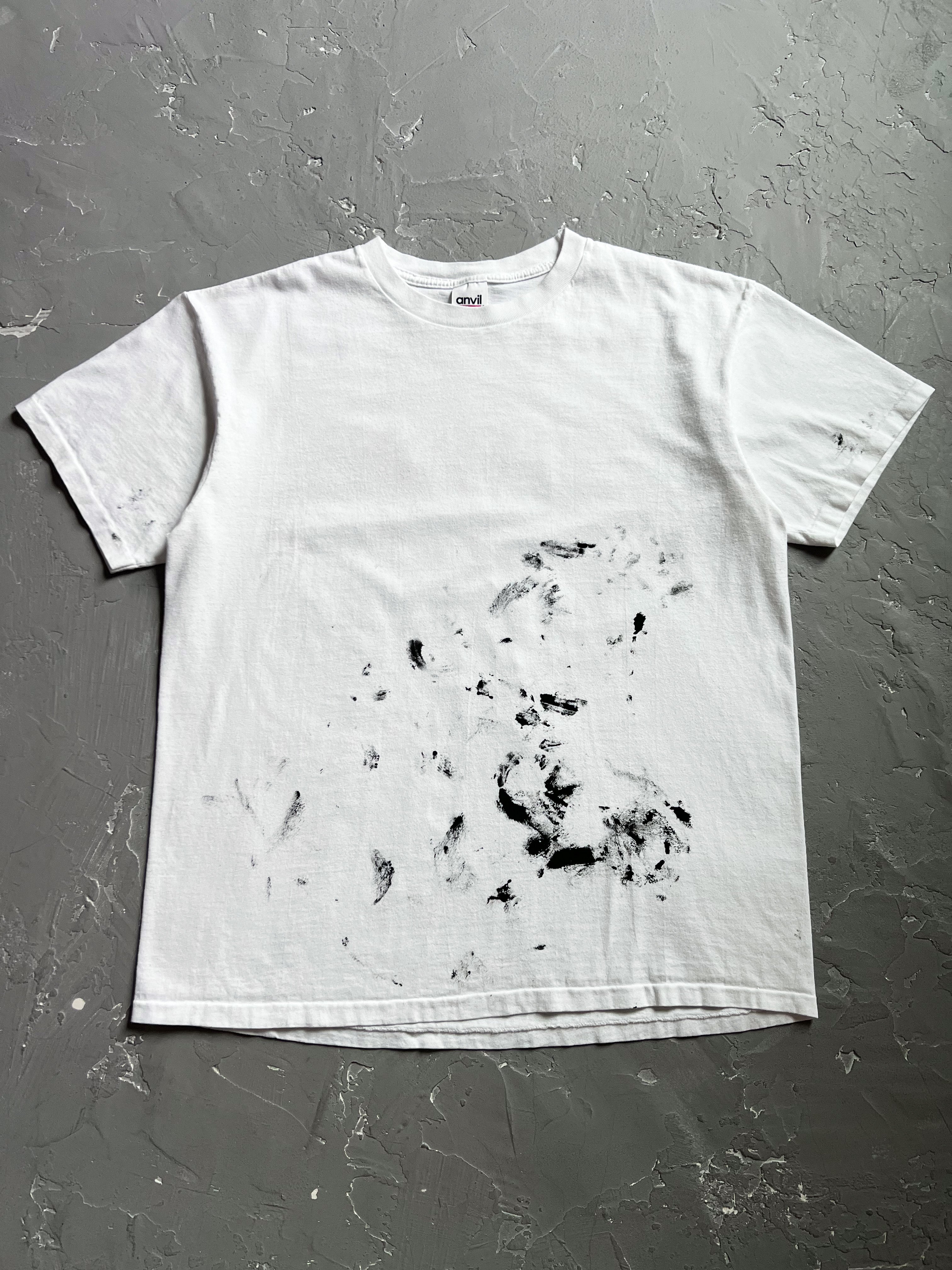1999 Painted Rolling Stones Tour Security Tee [L]