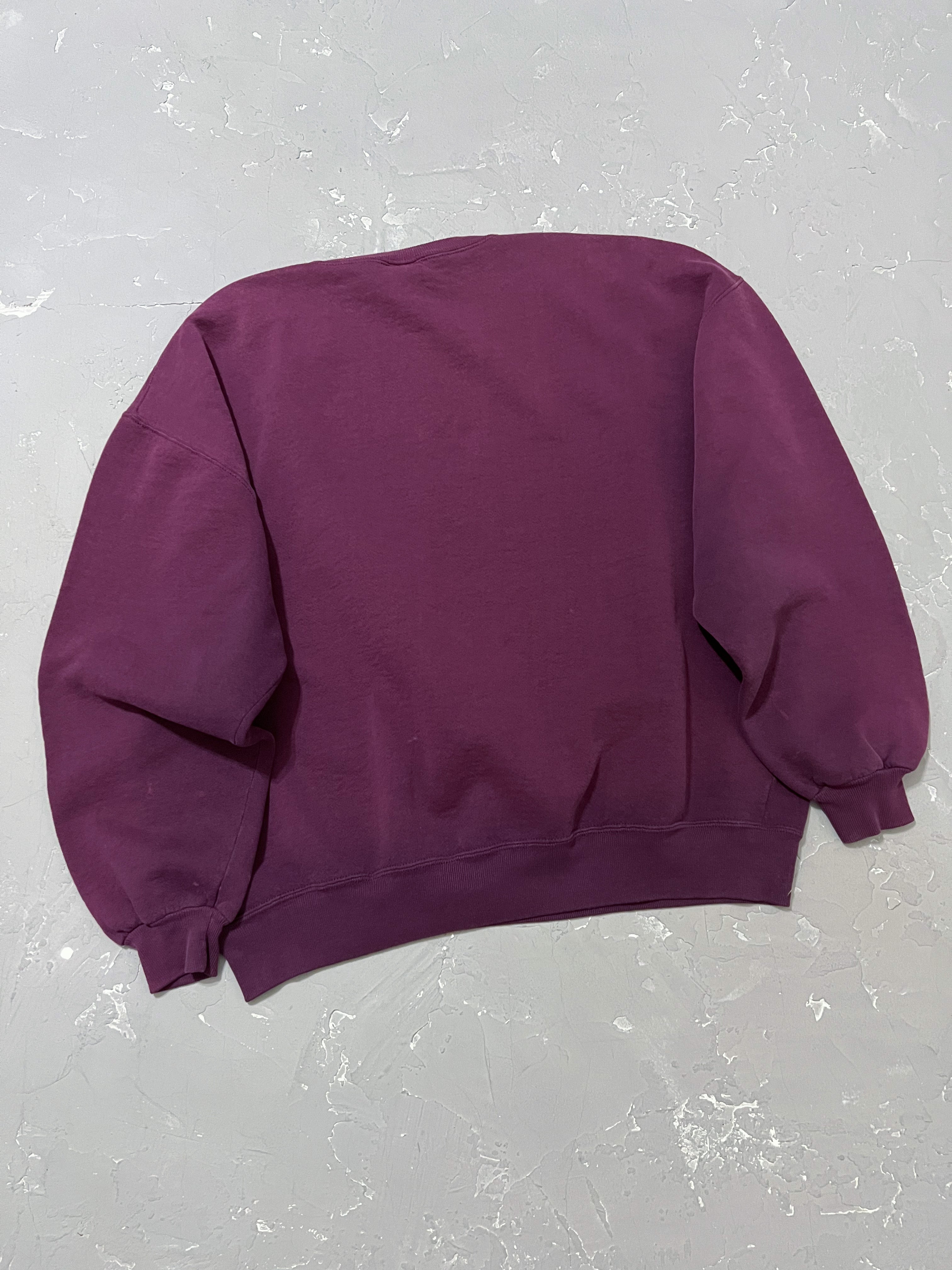 1990s Sun Faded Purple Russell Athletic Sweatshirt [XL]