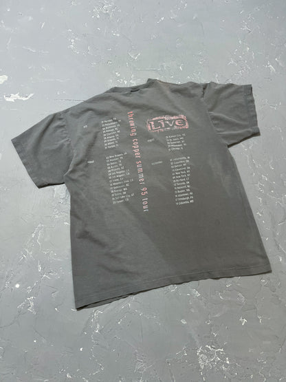 1995 Sun Faded LIVE “Throwing Copper” Tour Tee [L]