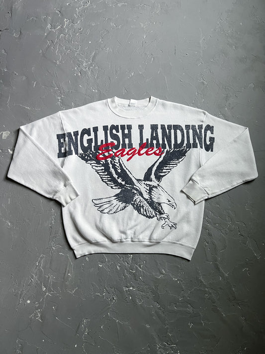 1990s English Landing Eagles Sweatshirt [XL]