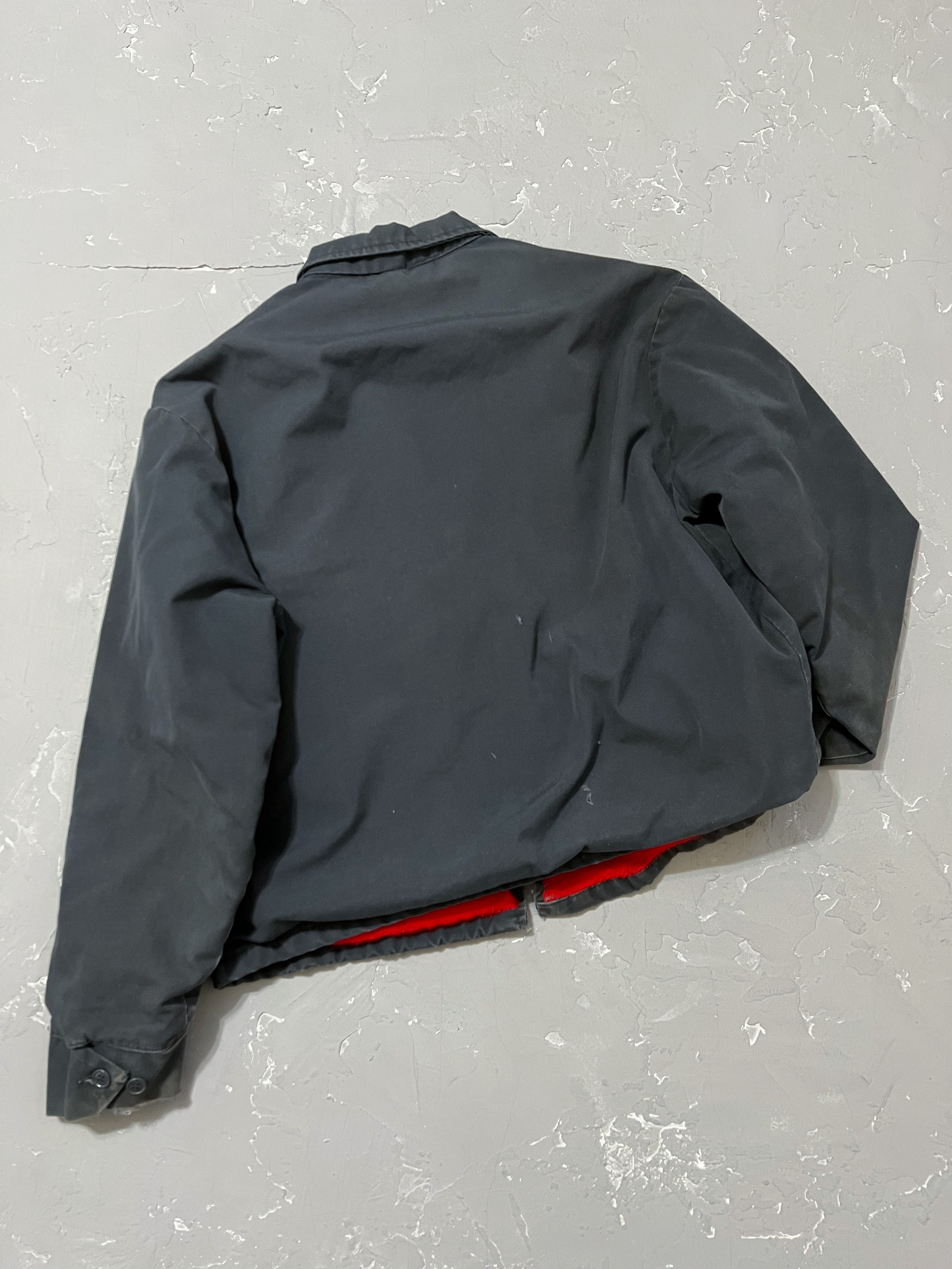 1980s Faded Charcoal Work Jacket [L]