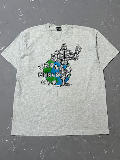 1990s Iron World Gym Tee [XL]