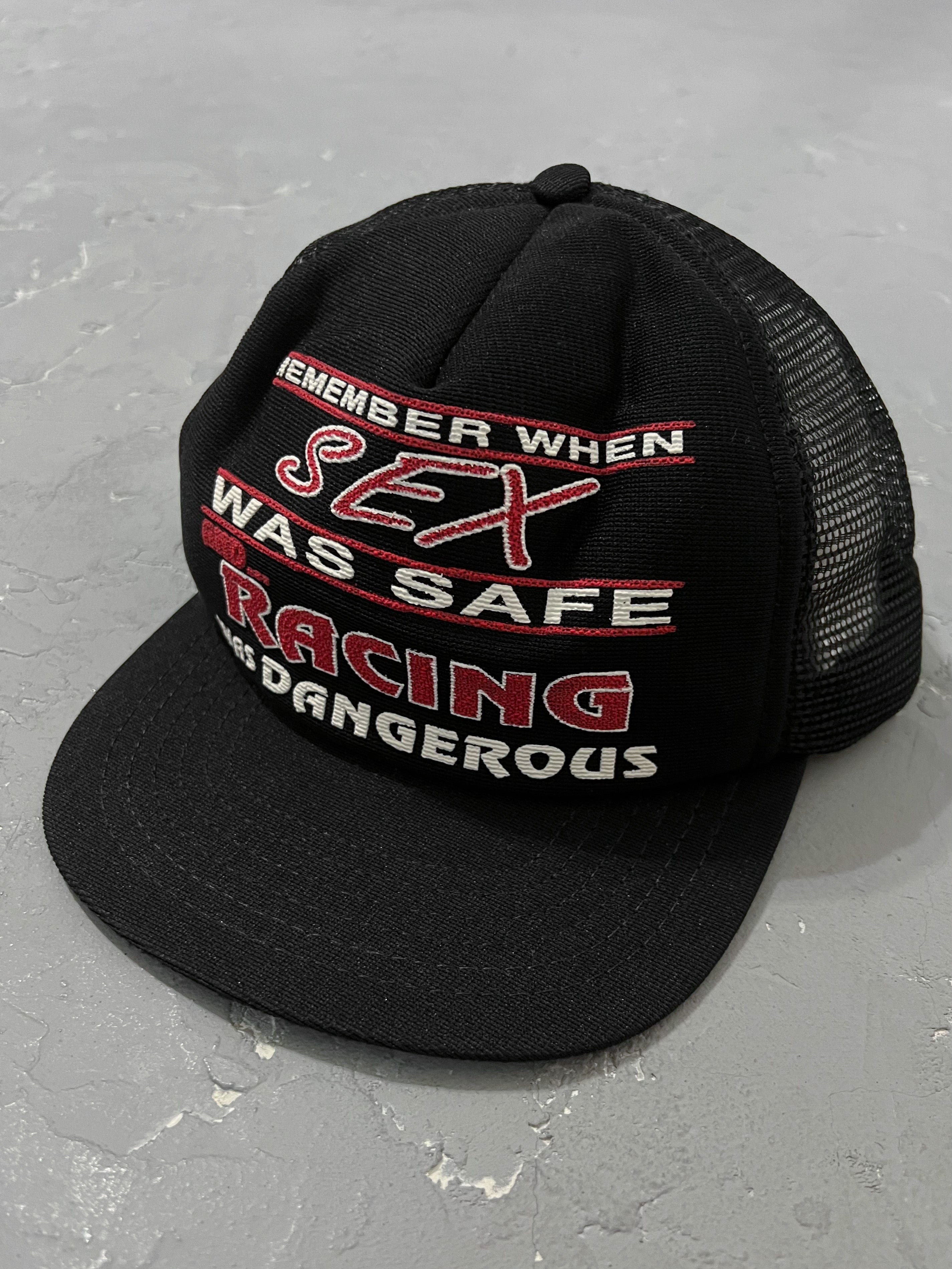 1980s “Remember When Sex Was Safe…” Trucker Hat