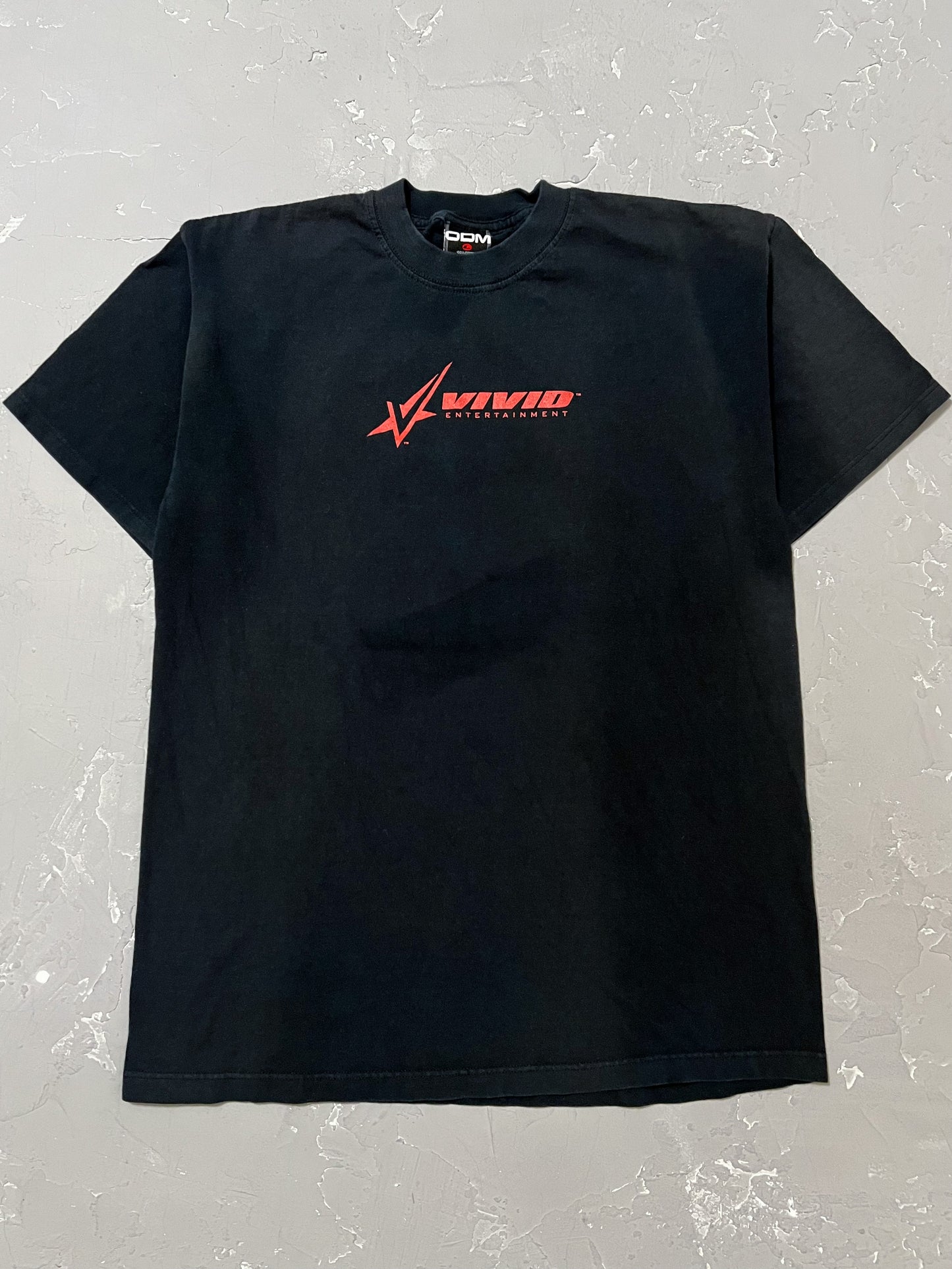 2000s Faded Black Vivid Ent. Tee [L]