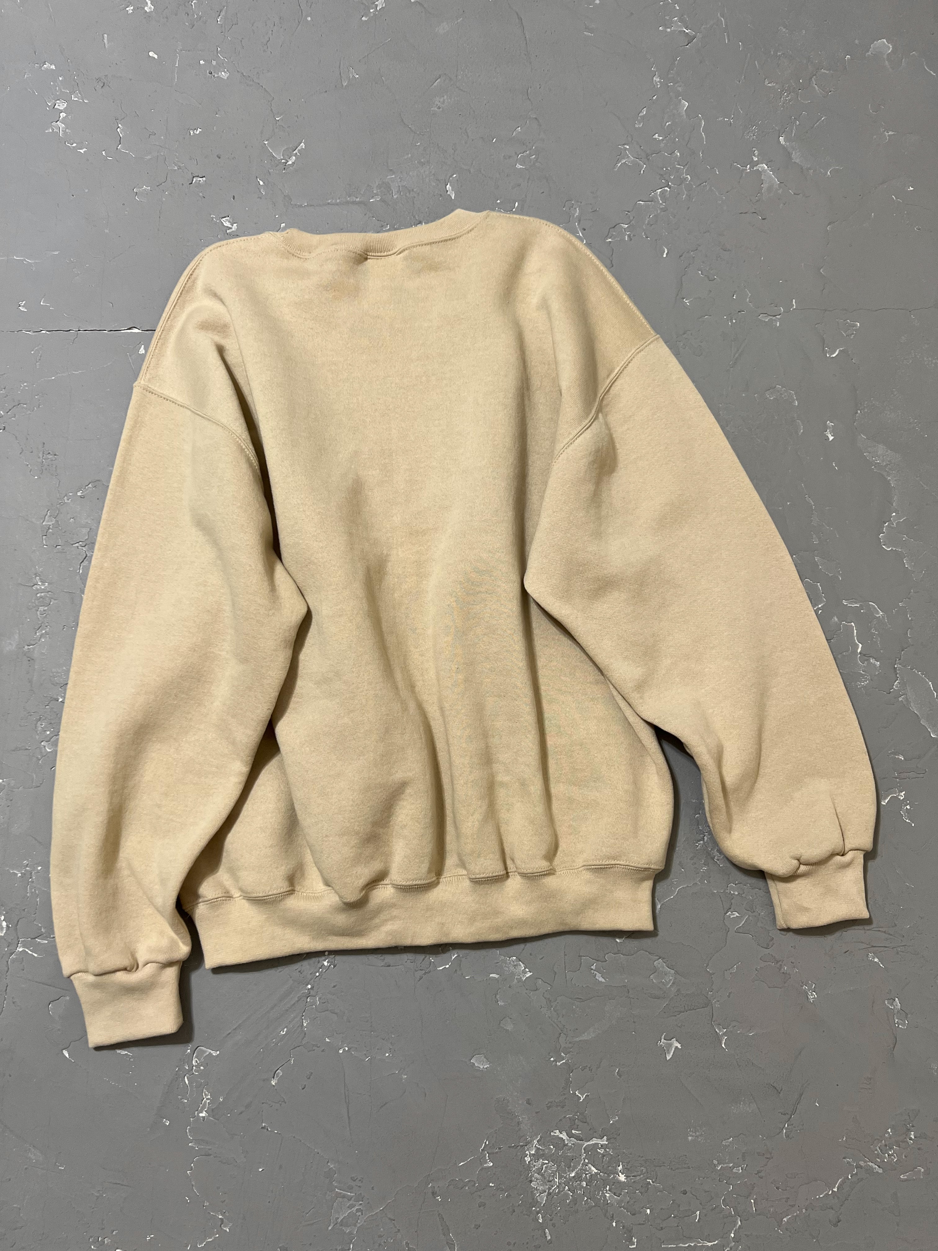1990s Cream Russell Sweatshirt [L]