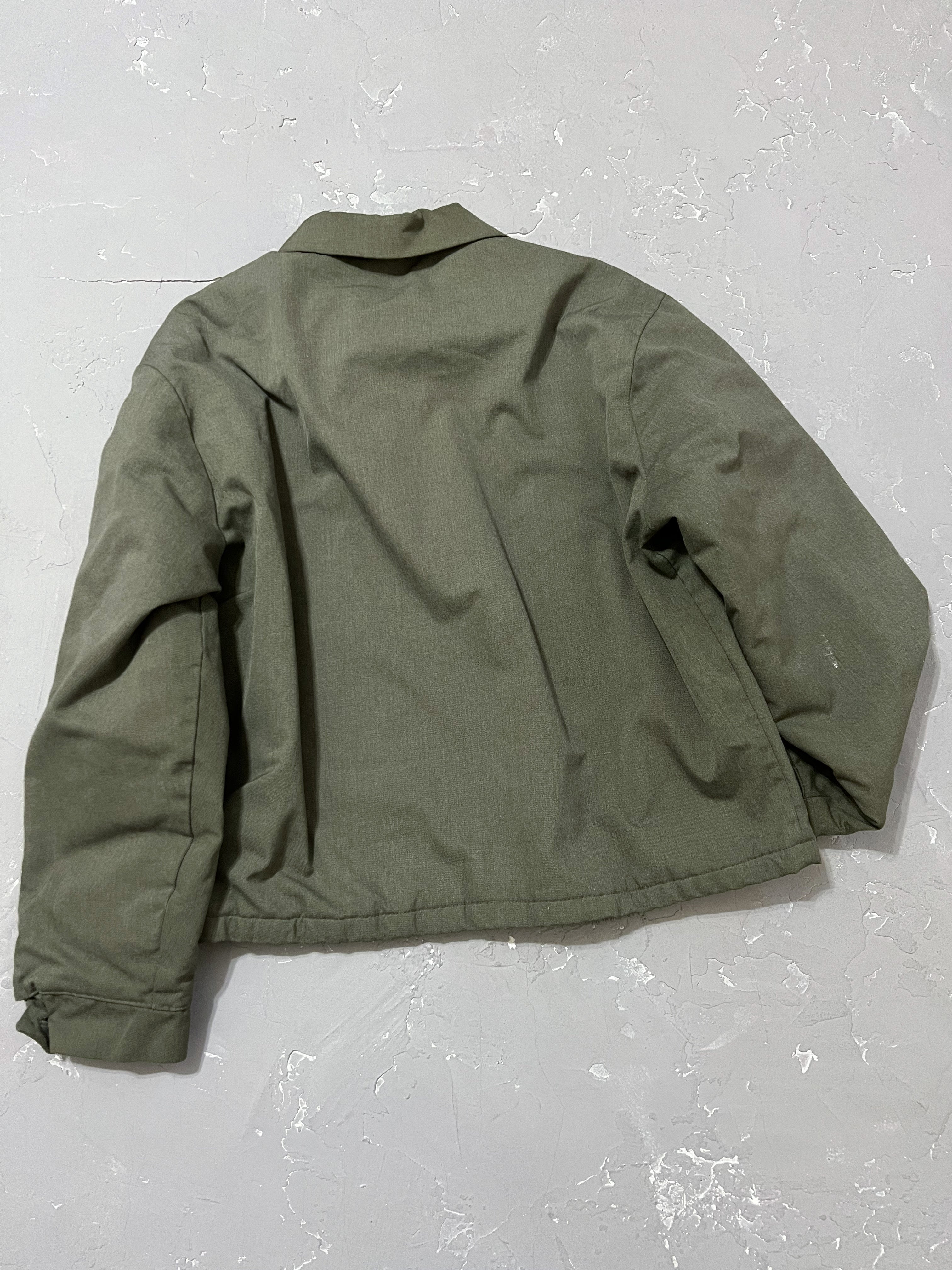 1970s Olive Lined Work Jacket [L]