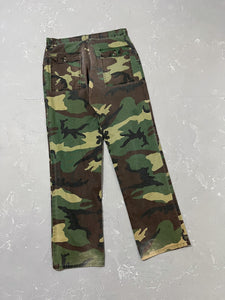 1980s Civilian Camouflage Fatigue Pants [32 x 32]
