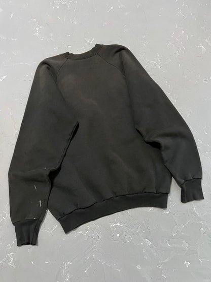 1988 Sun Faded Harley Davidson Raglan Sweatshirt [M/L]