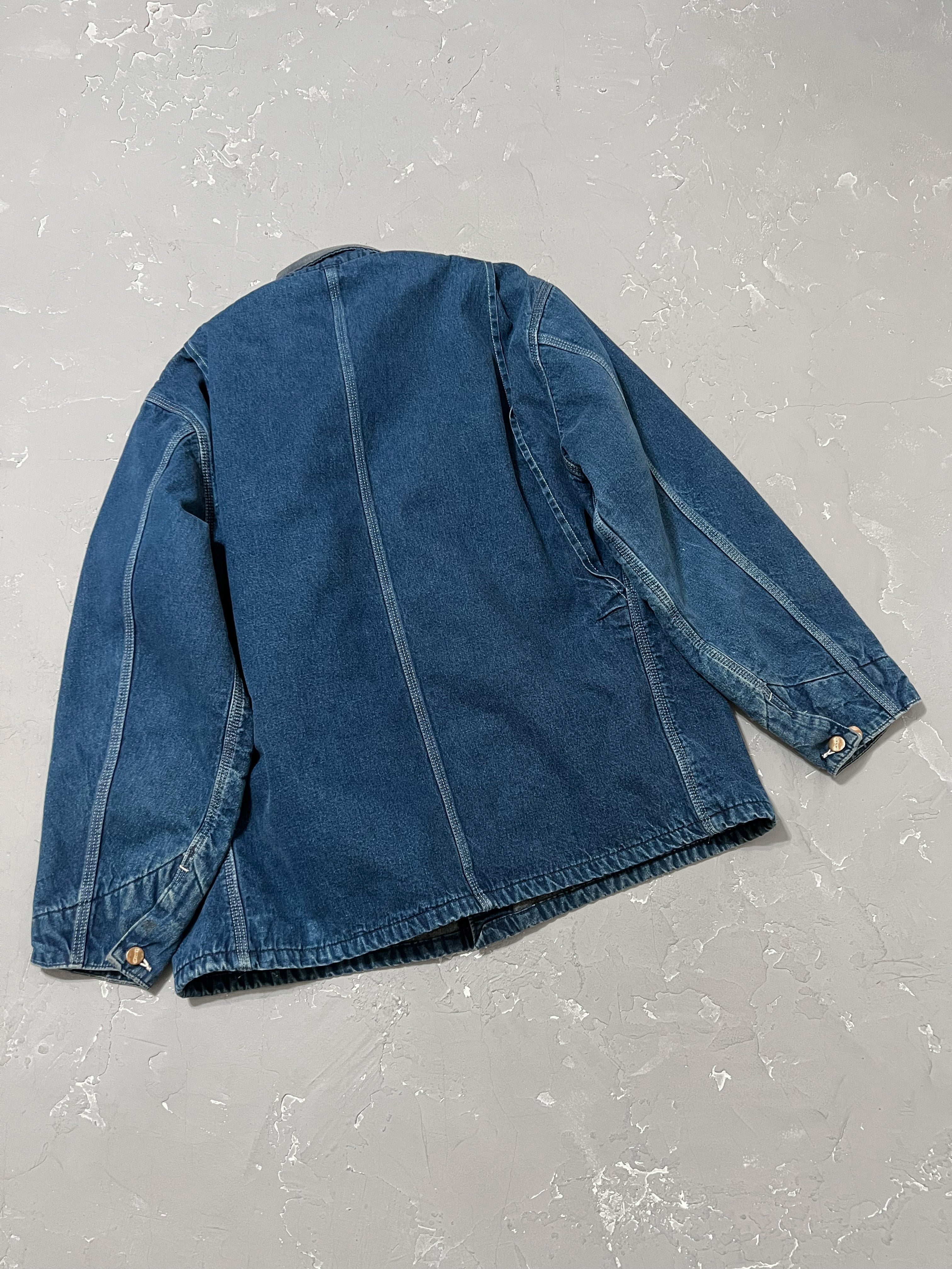 1980s Carhartt Denim Chore Jacket [XL]