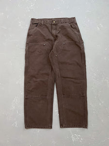 Carhartt Mocha Double Knee Pants [33 x 30]