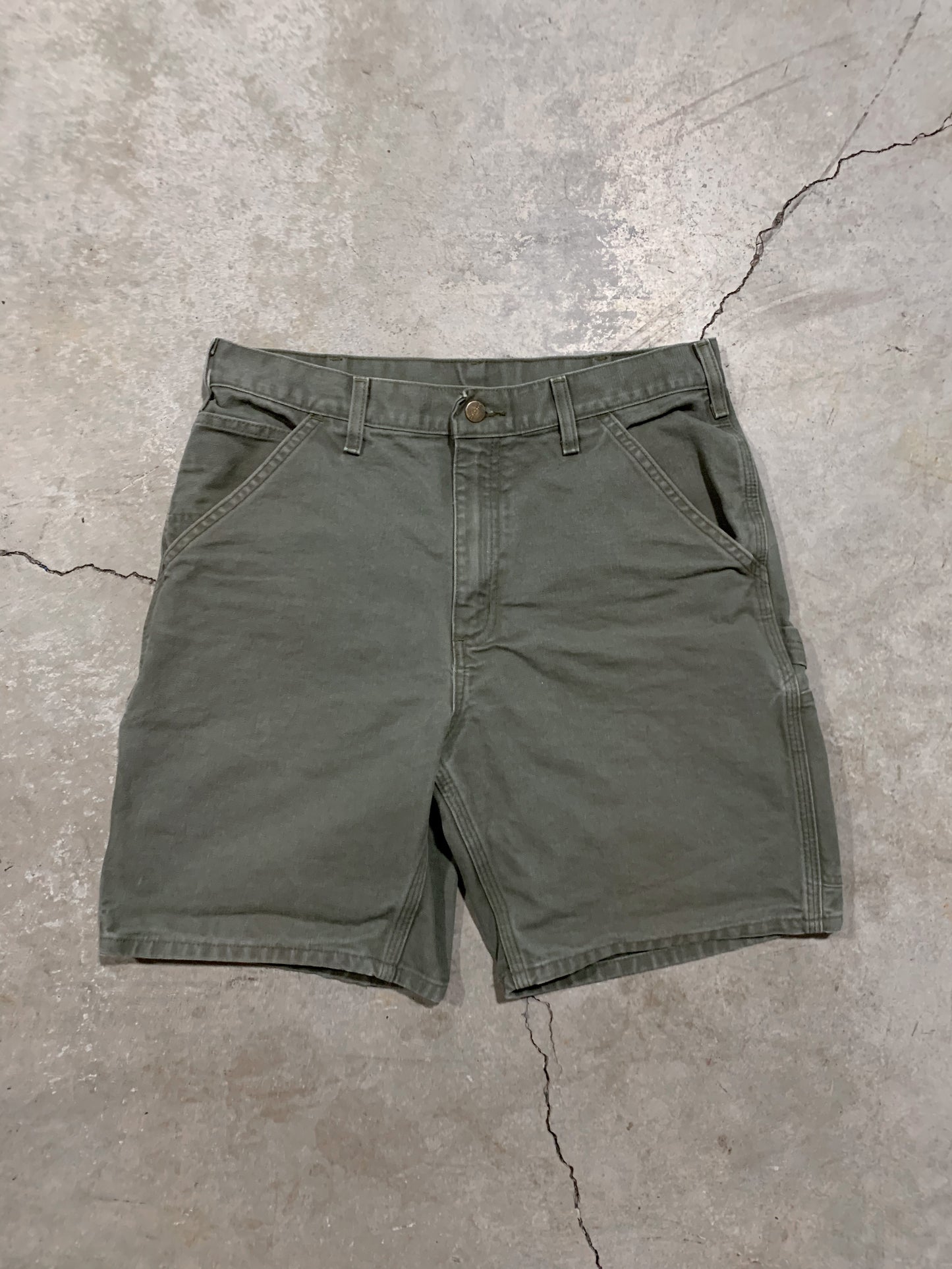 Carhartt Moss Green Shorts [33]