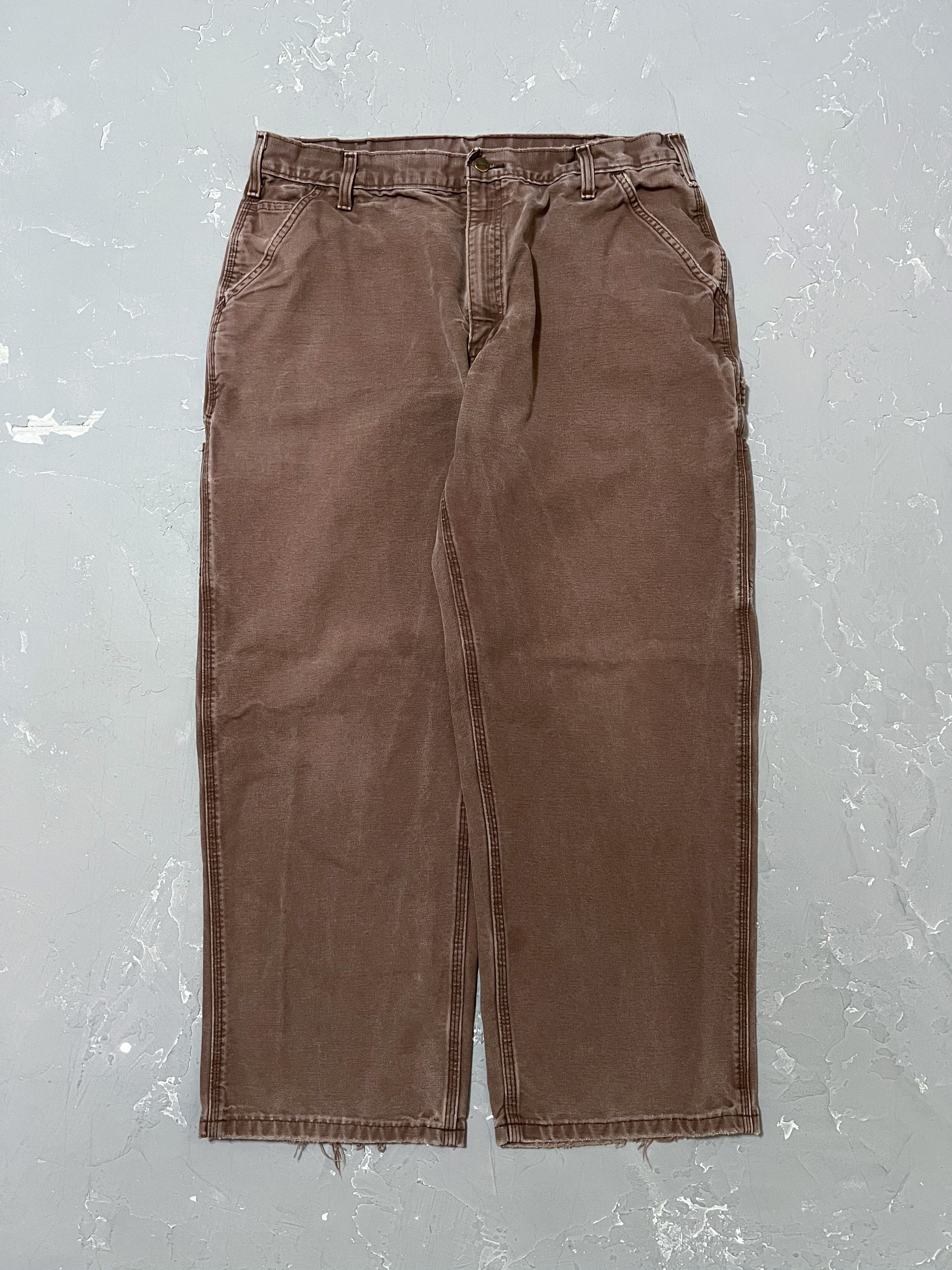 Carhartt Faded Mocha Carpenter Pants [36 x 30]