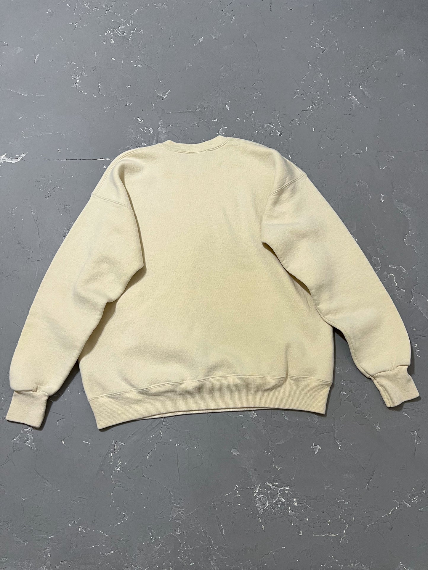 1990s Cream “Firestone Vineyard” Sweatshirt [L]