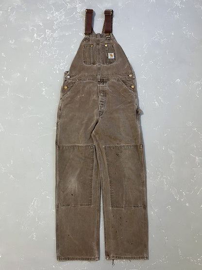 Carhartt Mocha Double Knee Overalls [36 x 34]