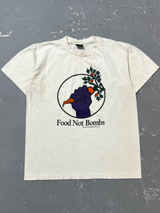 1990s “Food Not Bombs” Tee [M]