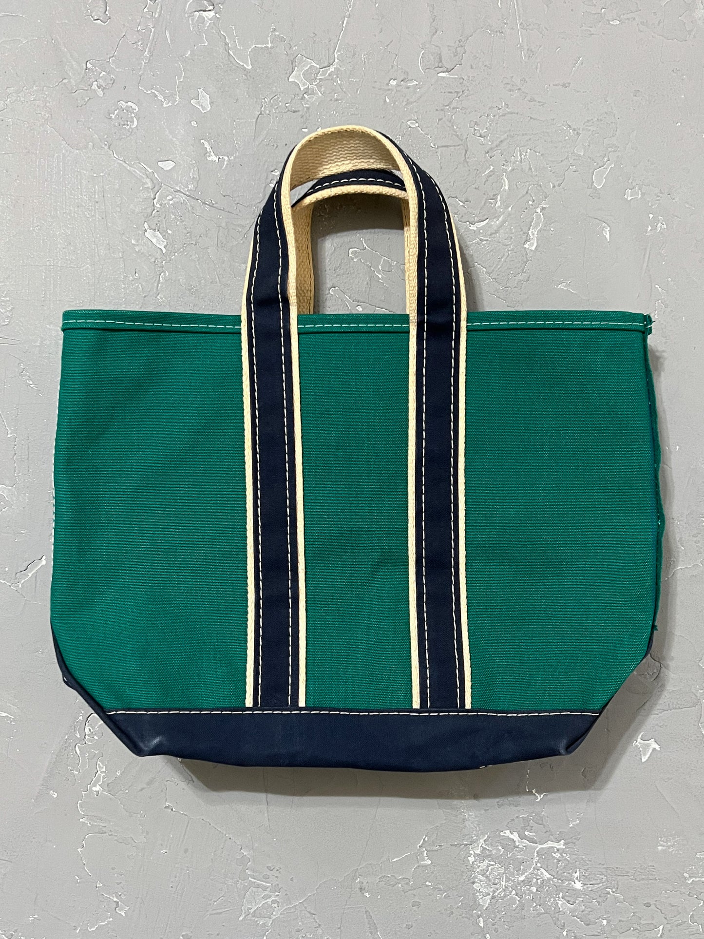 1980s Green/Blue L.L. Bean Boat & Tote Bag