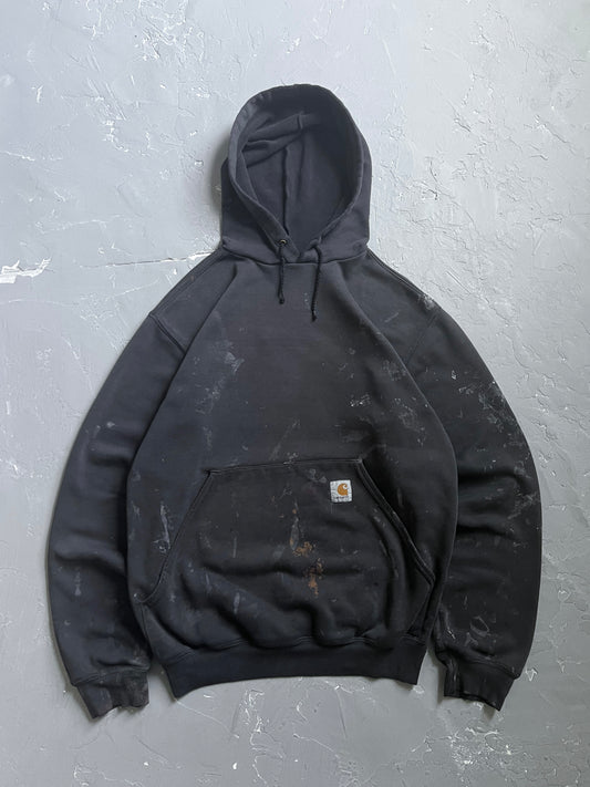 1990s Carhartt Painted Hoodie [M]