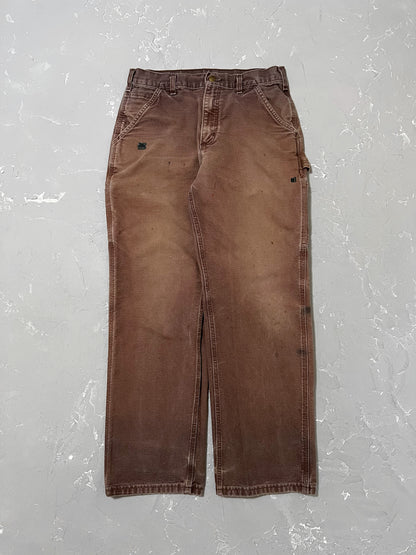 Carhartt Faded Mocha Carpenter Pants [31 x 31]