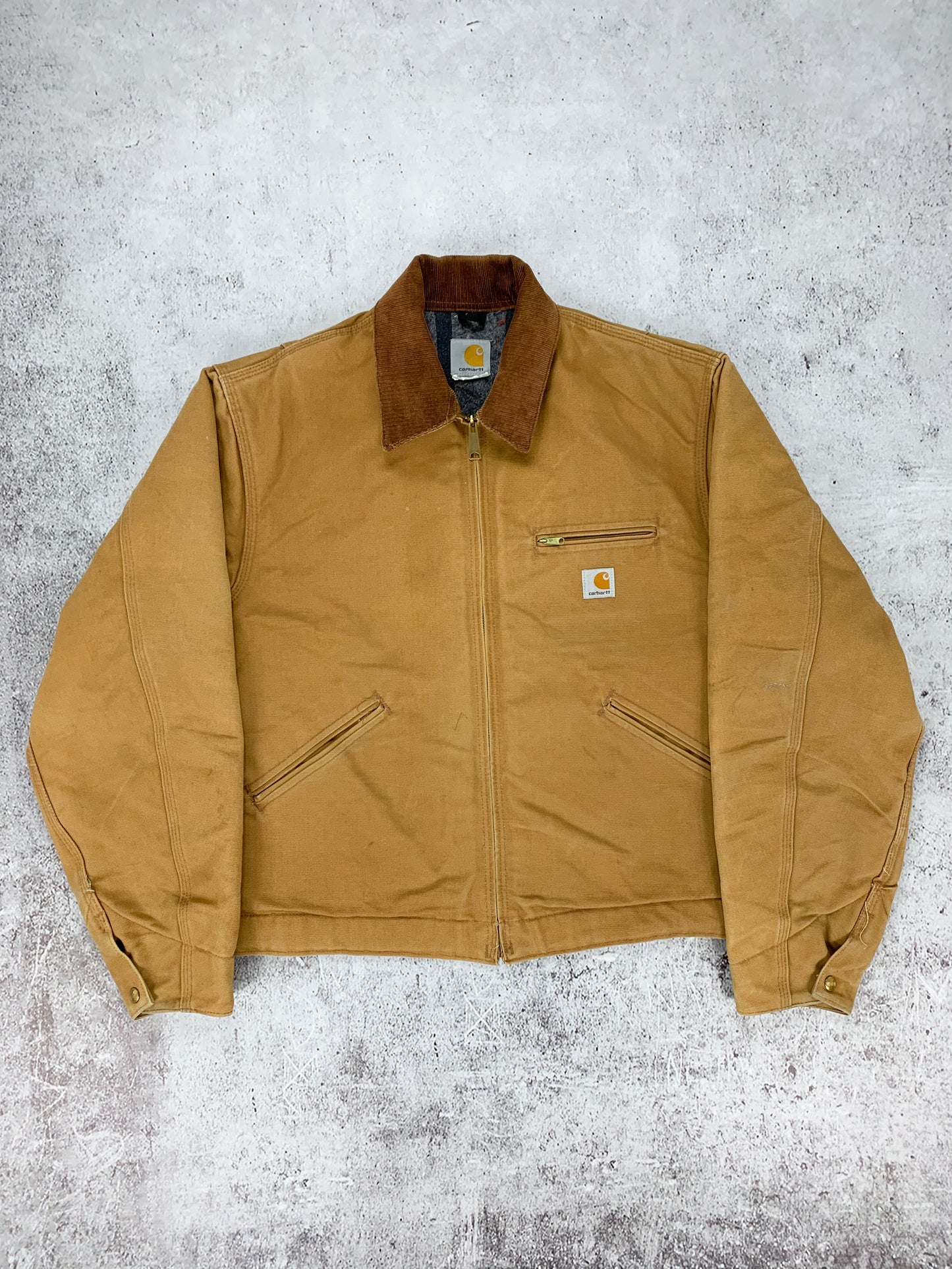 1990s Carhartt Detroit Lined Jacket [L]