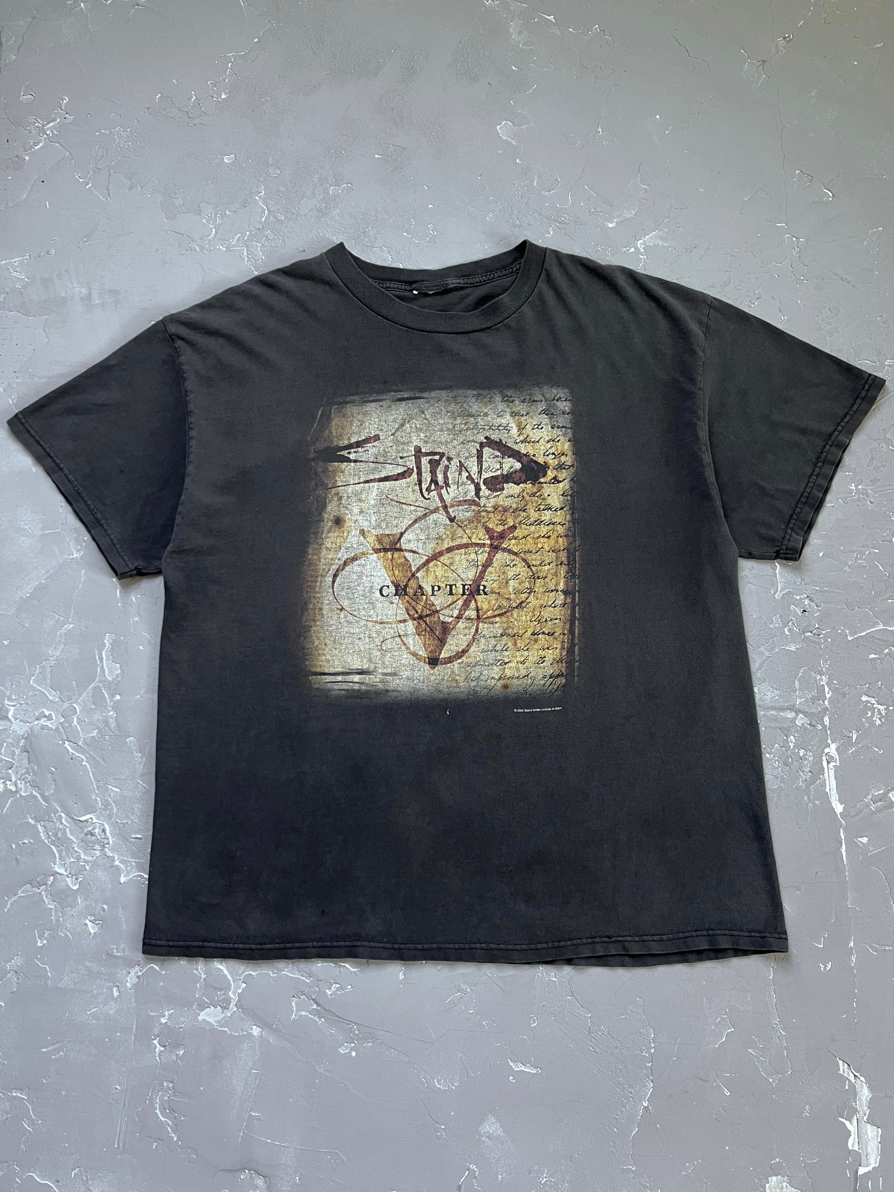 2000s Faded Black Staind Tour Tee [XL]
