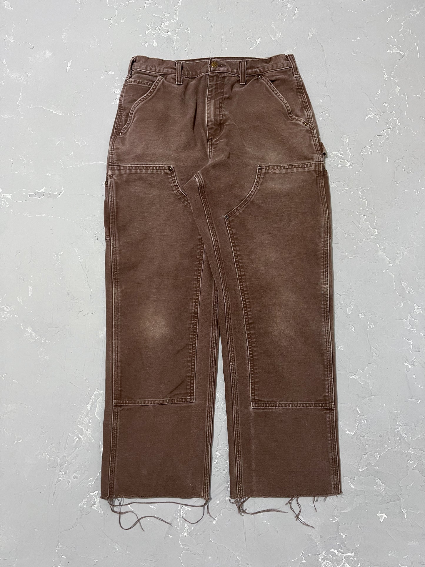 Carhartt Faded Mocha Double Knee Pants [30 x 30]