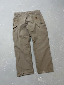 Carhartt Taupe Painted Carpenter Pants [34 x 30]