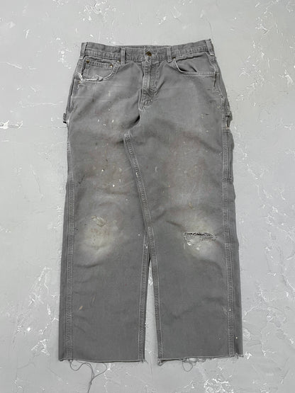 Carhartt Slate Gray Painted Carpenter Pants [33 x 30]