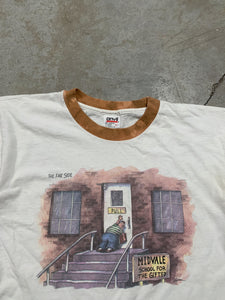 1990s “Midvale: School for the Gifted” Ringer Shirt [L]