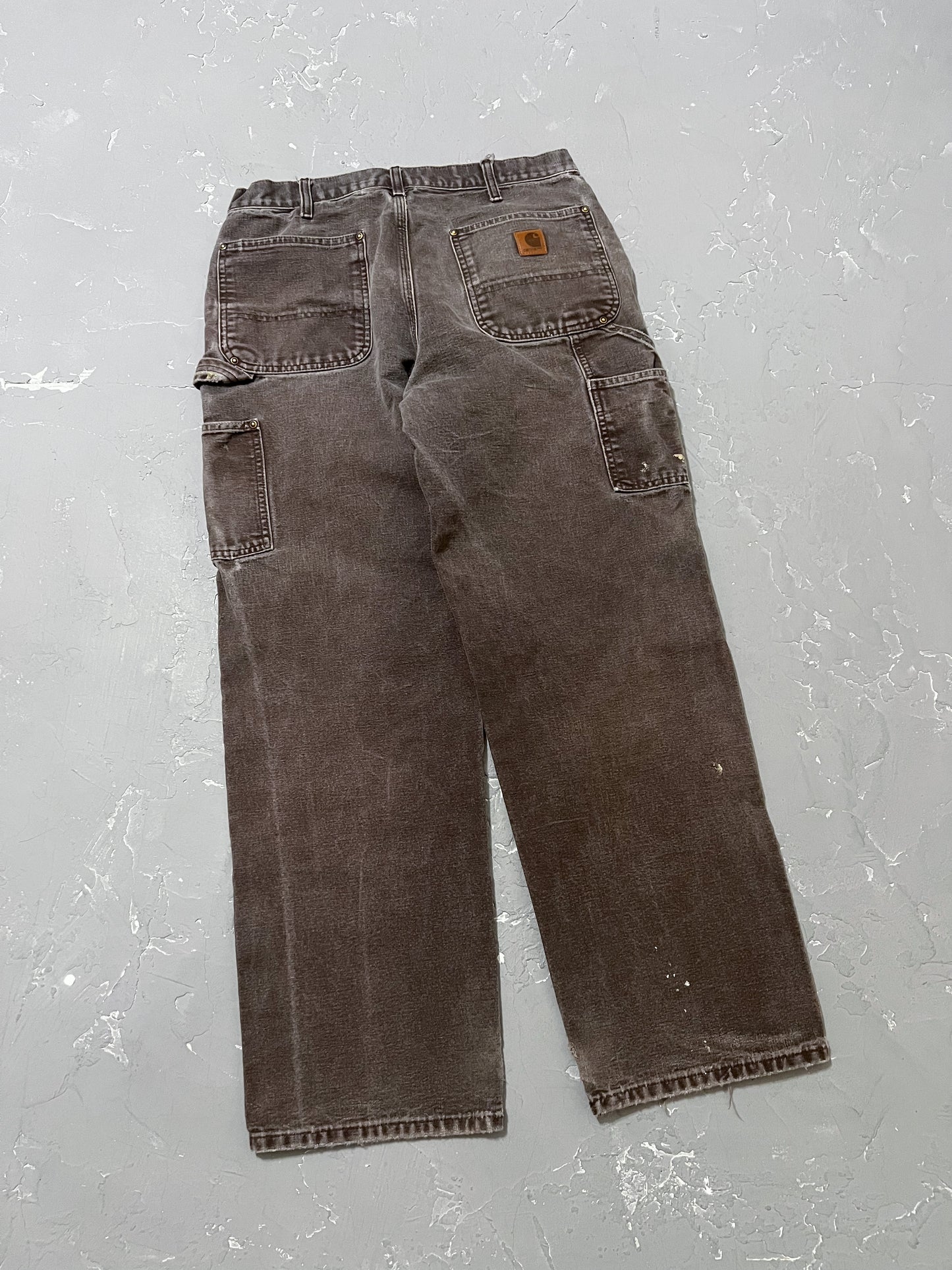 Carhartt Faded Mocha Double Knee Pants [32 x 31]