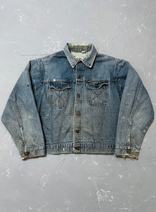 1980s Painted “Big Yank” Sanforized Denim Jacket [M]