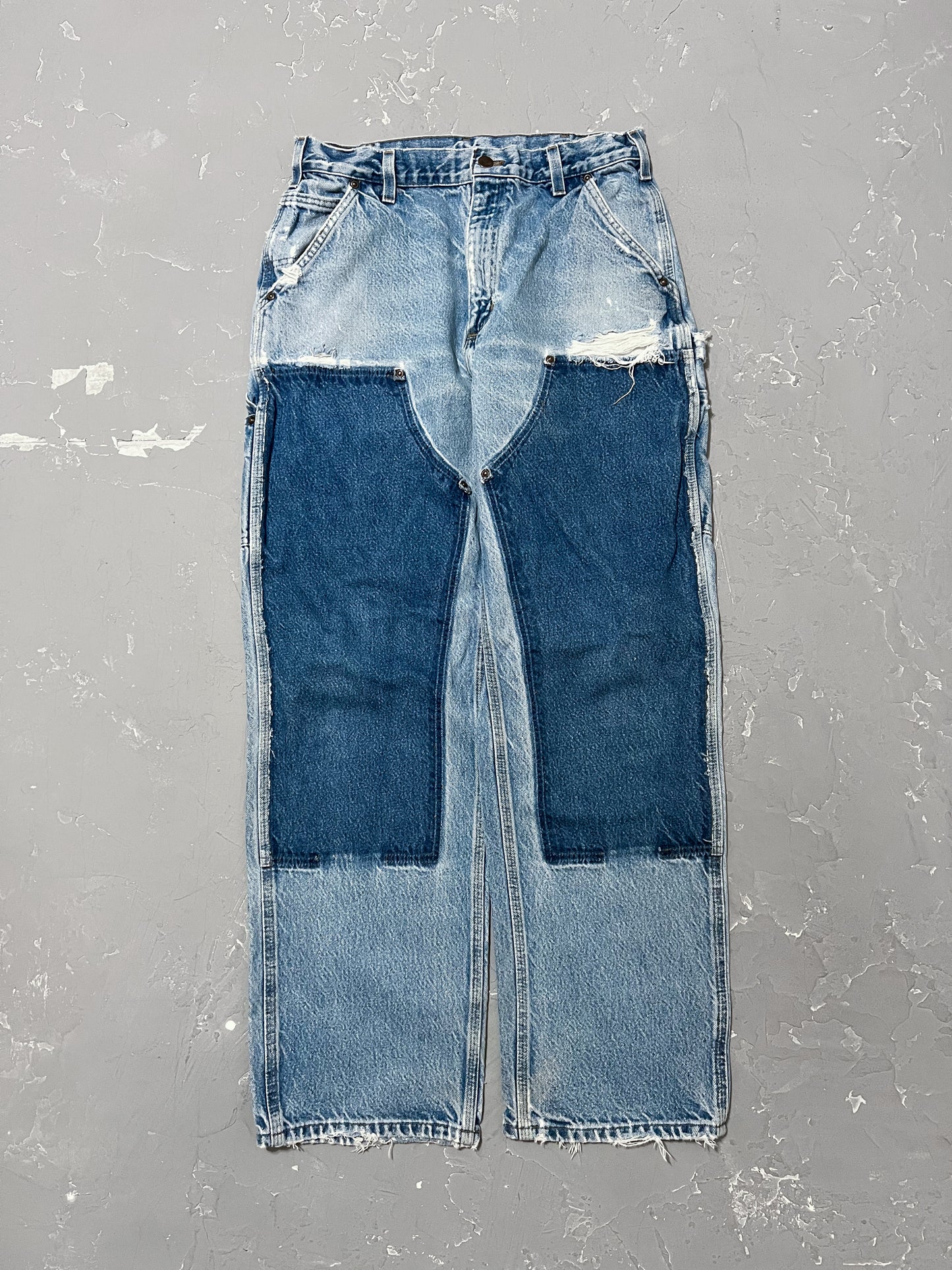 Carhartt Denim Removed Double Knee Pants [32 x 32]