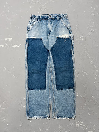 Carhartt Denim Removed Double Knee Pants [32 x 32]