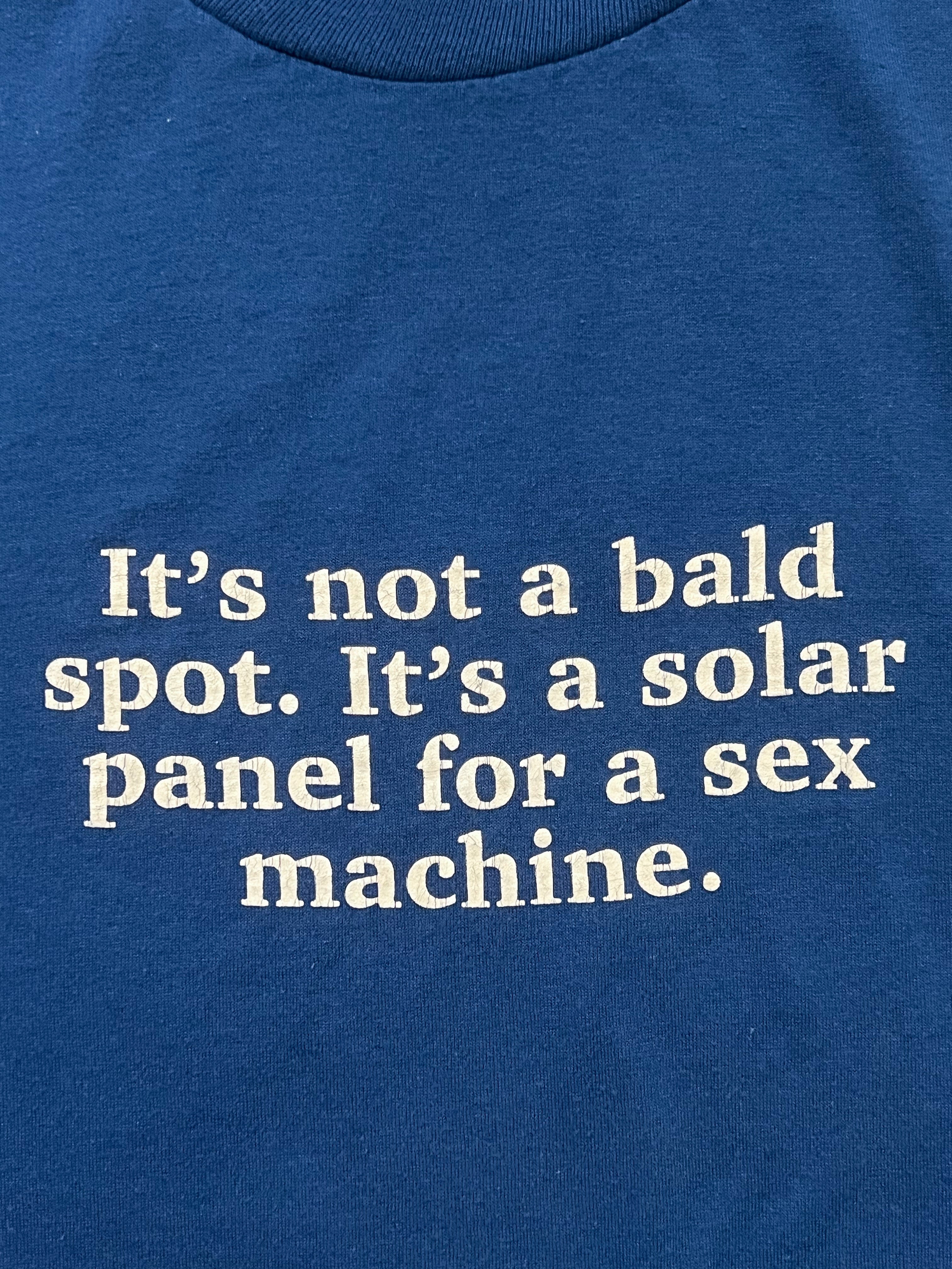 1990s “Solar Panel For A Sex Machine” Tee [L]