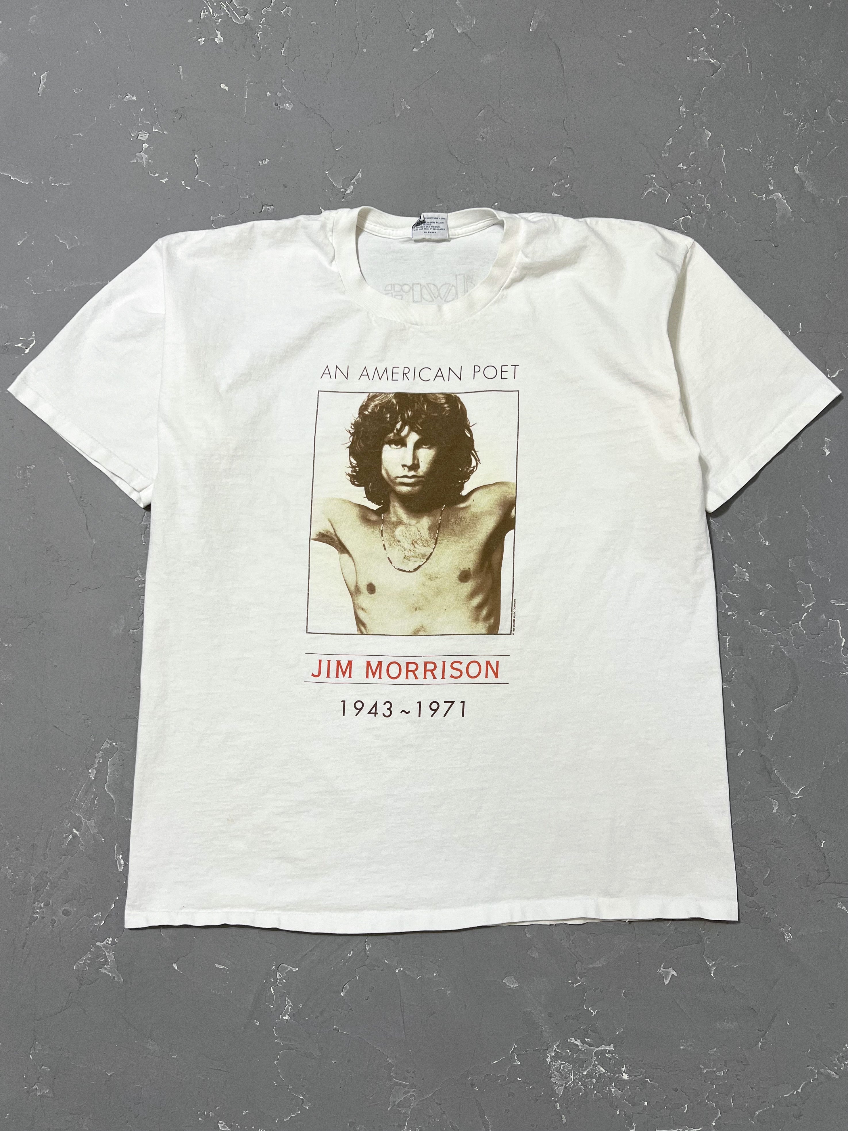 1999 Jim Morrison “American Poet” Tee [XL]