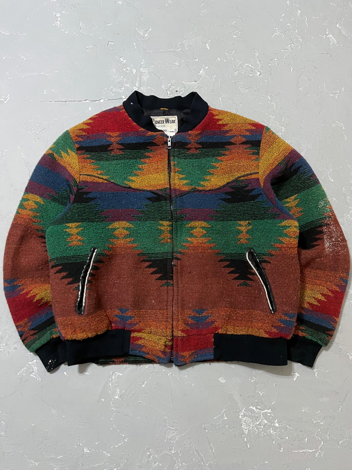 1990s Aztec Bomber Jacket [L]