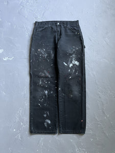 Dickies Faded Black Painted Carpenter Pants [33 x 32]