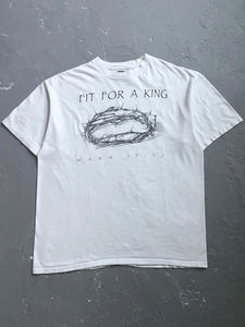 1990s “Fit For A King” Jesus Tee [XL]