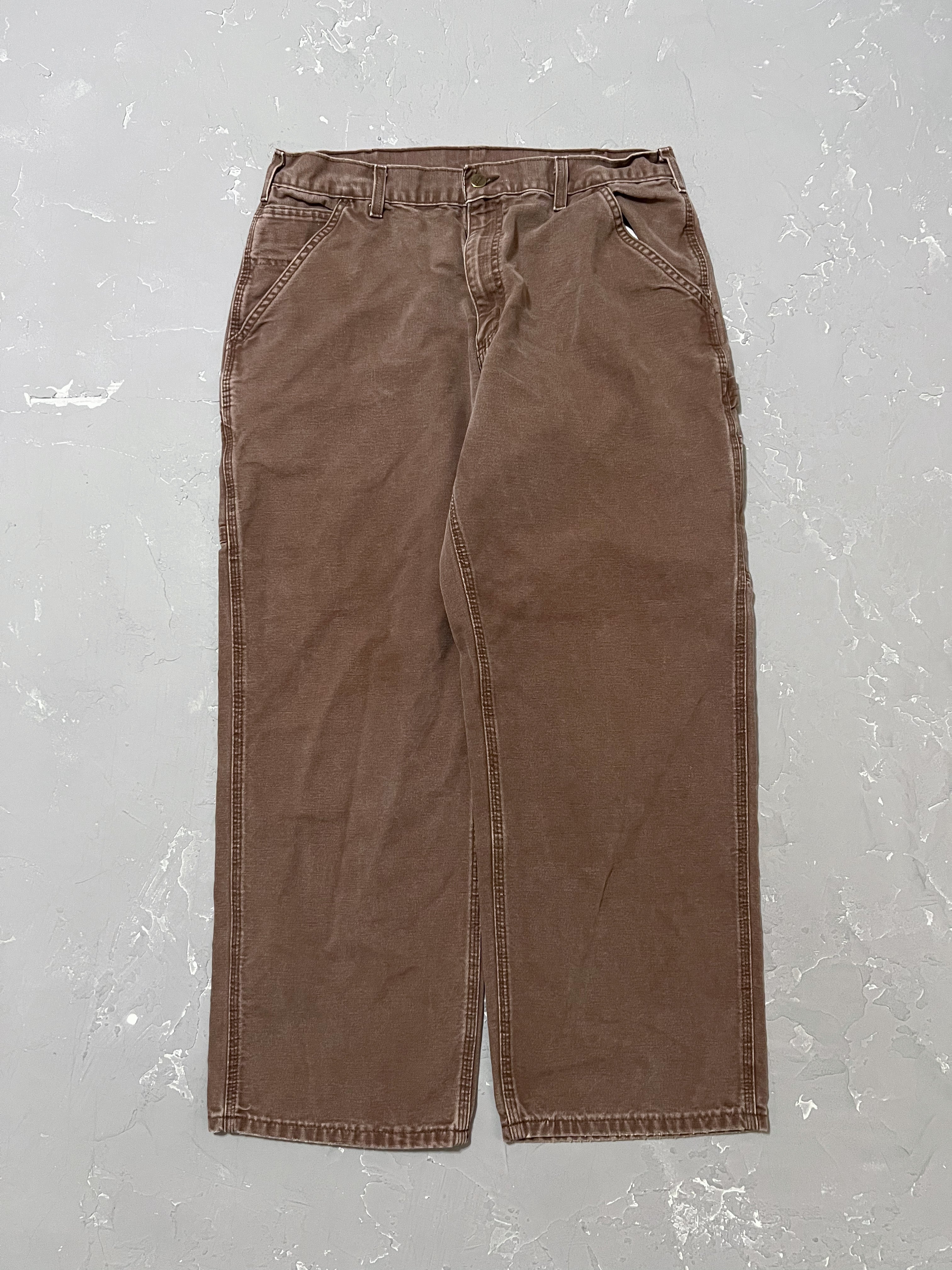 Carhartt Faded Brown Carpenter Pants [30 x 30]