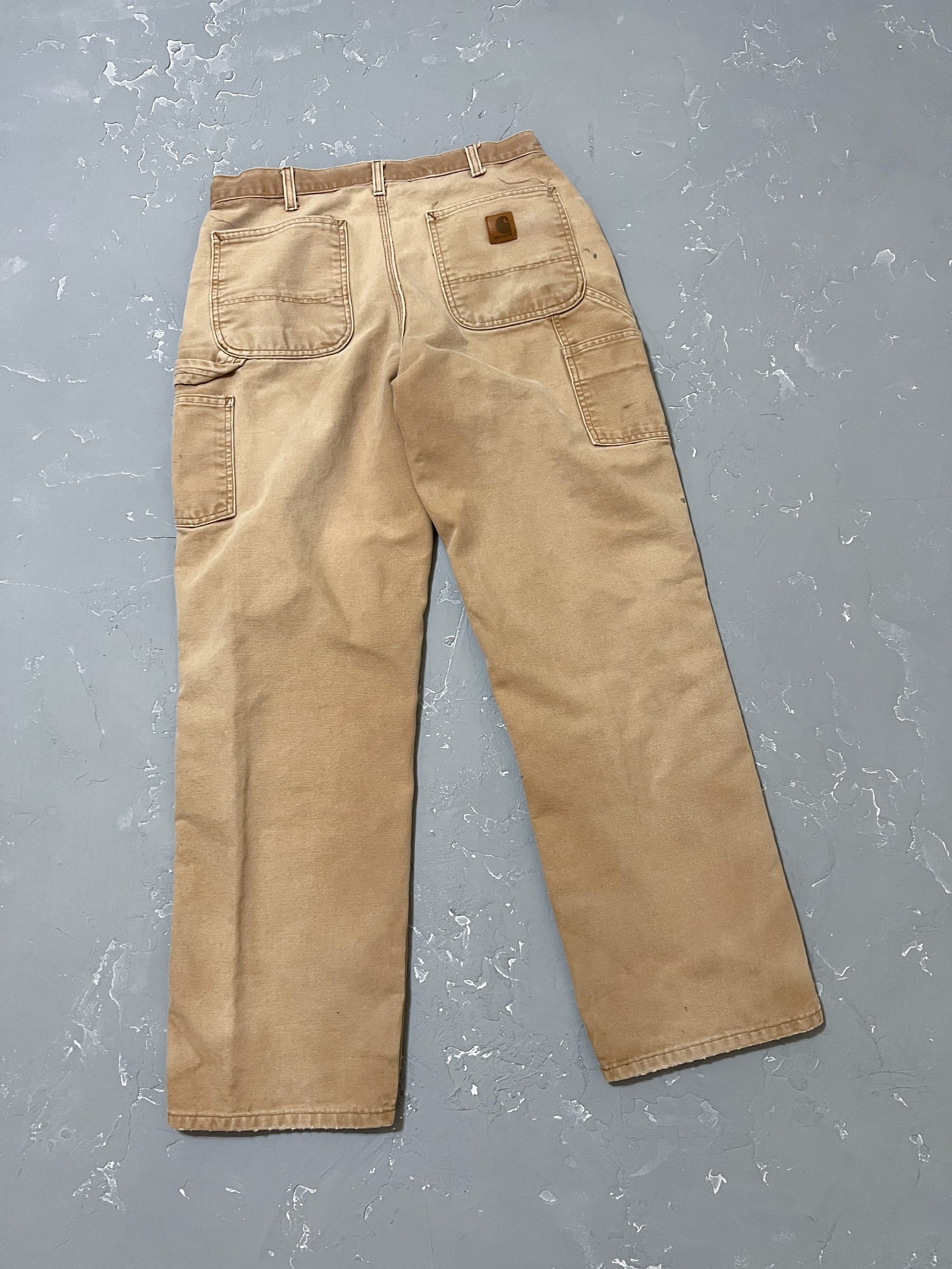 Carhartt Painted Sun Bleached Carpenter Pants [33 x 32]