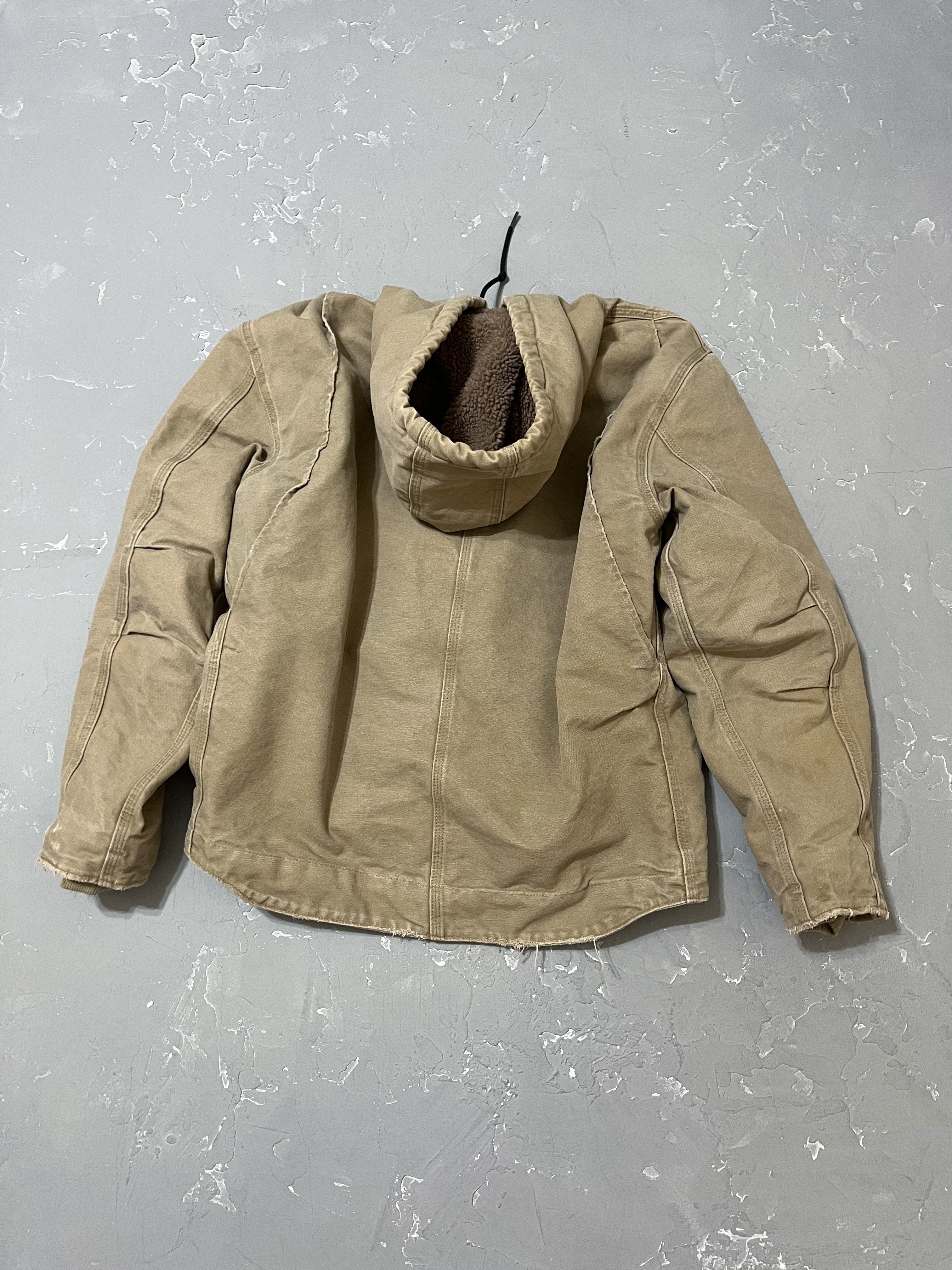 Carhartt Lined Hooded Work Jacket [L]