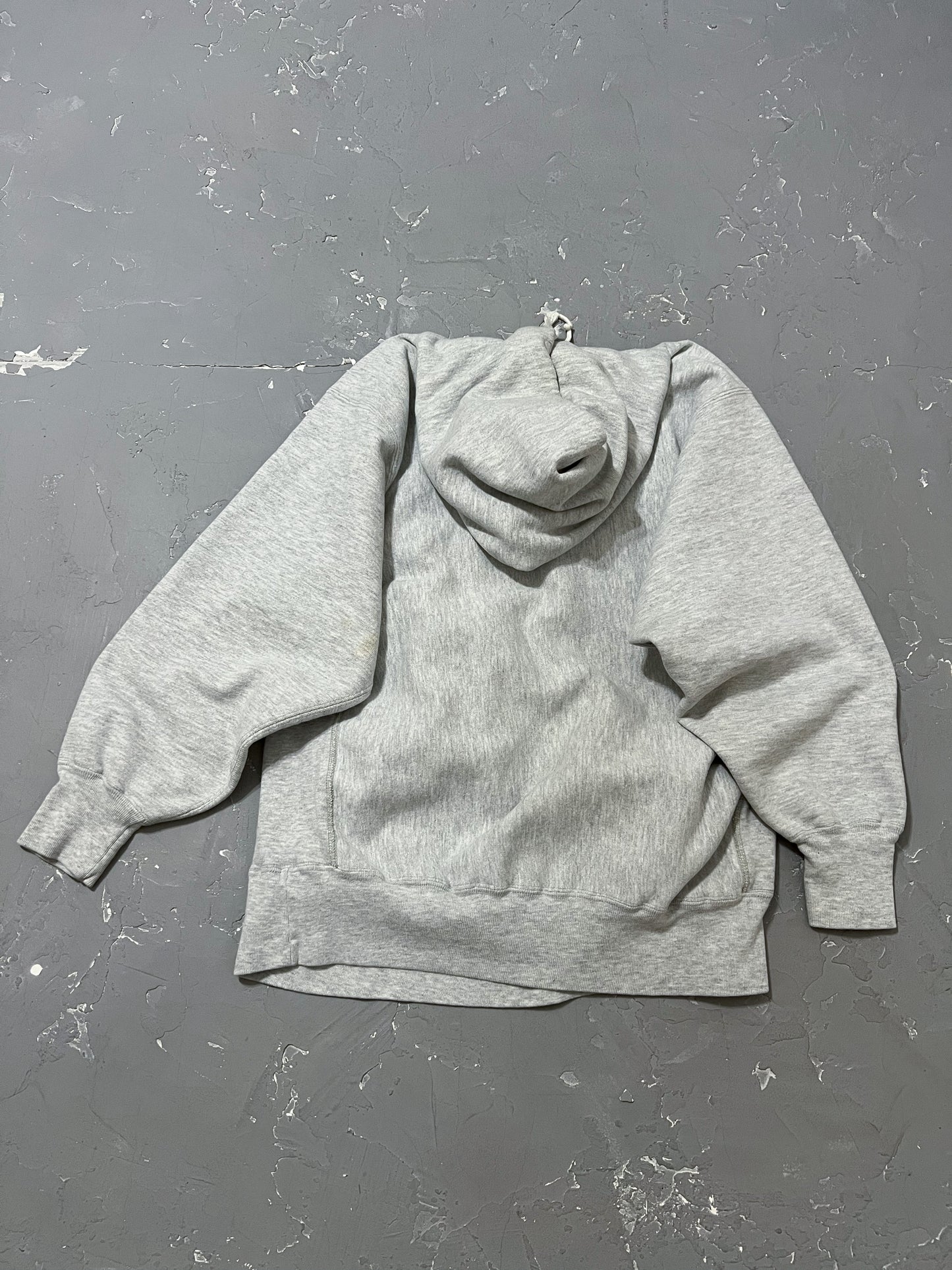 1980s “Mercer” Champion Reverse Weave Warmup Hoodie [L]