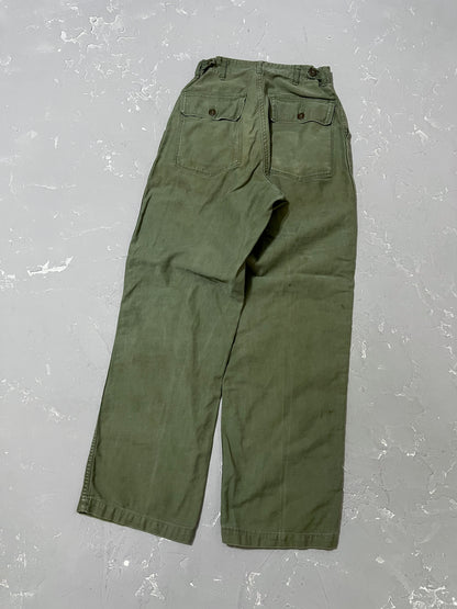 1960s OG-107 Fatigue Pants [25-27 x 32]