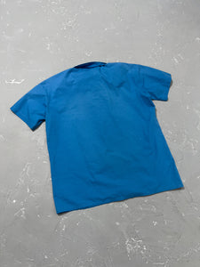 1980s Blue Camp Collar Shirt [XL]