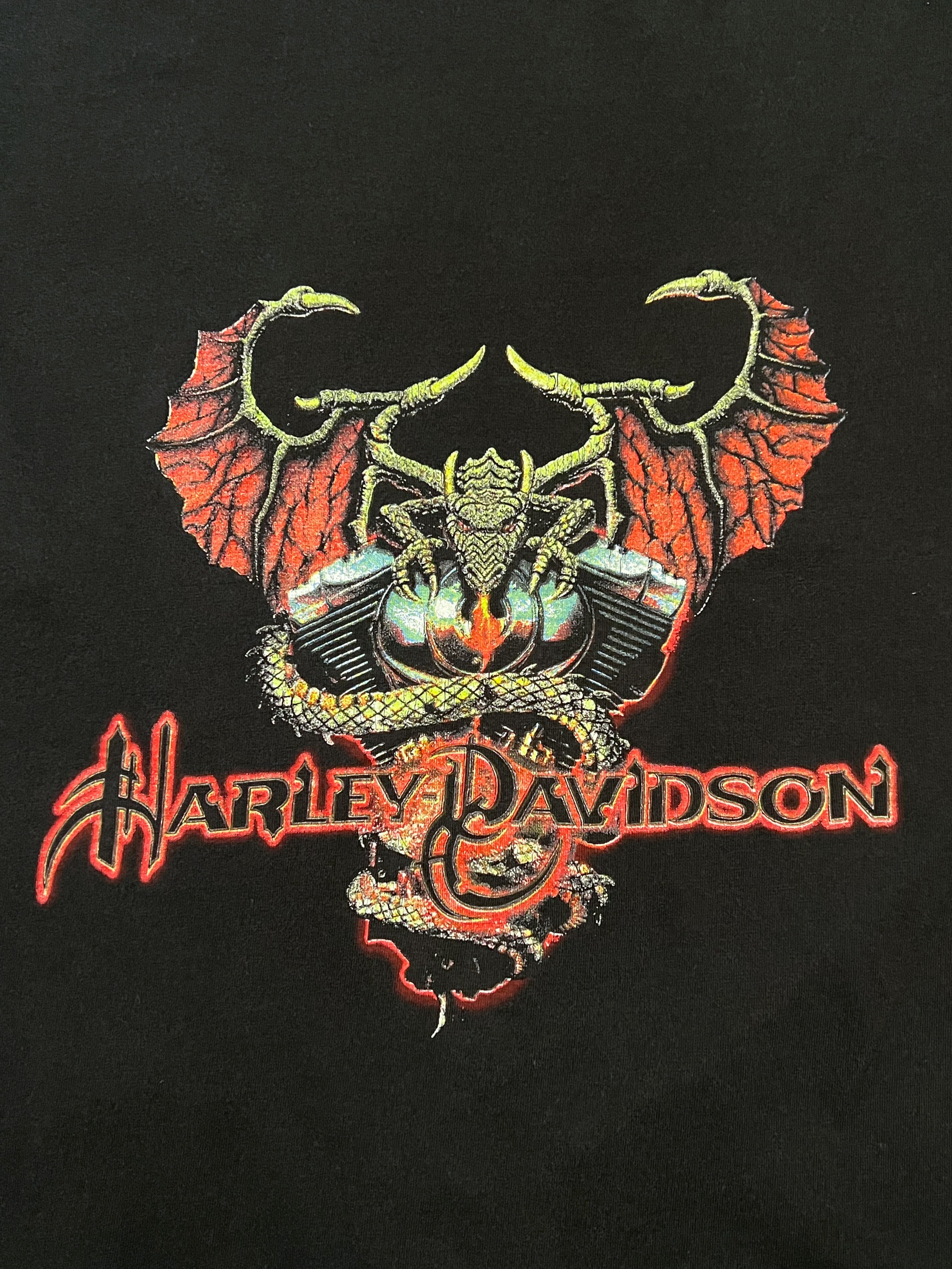 2000 Harley Davidson Dragon Tee [L]