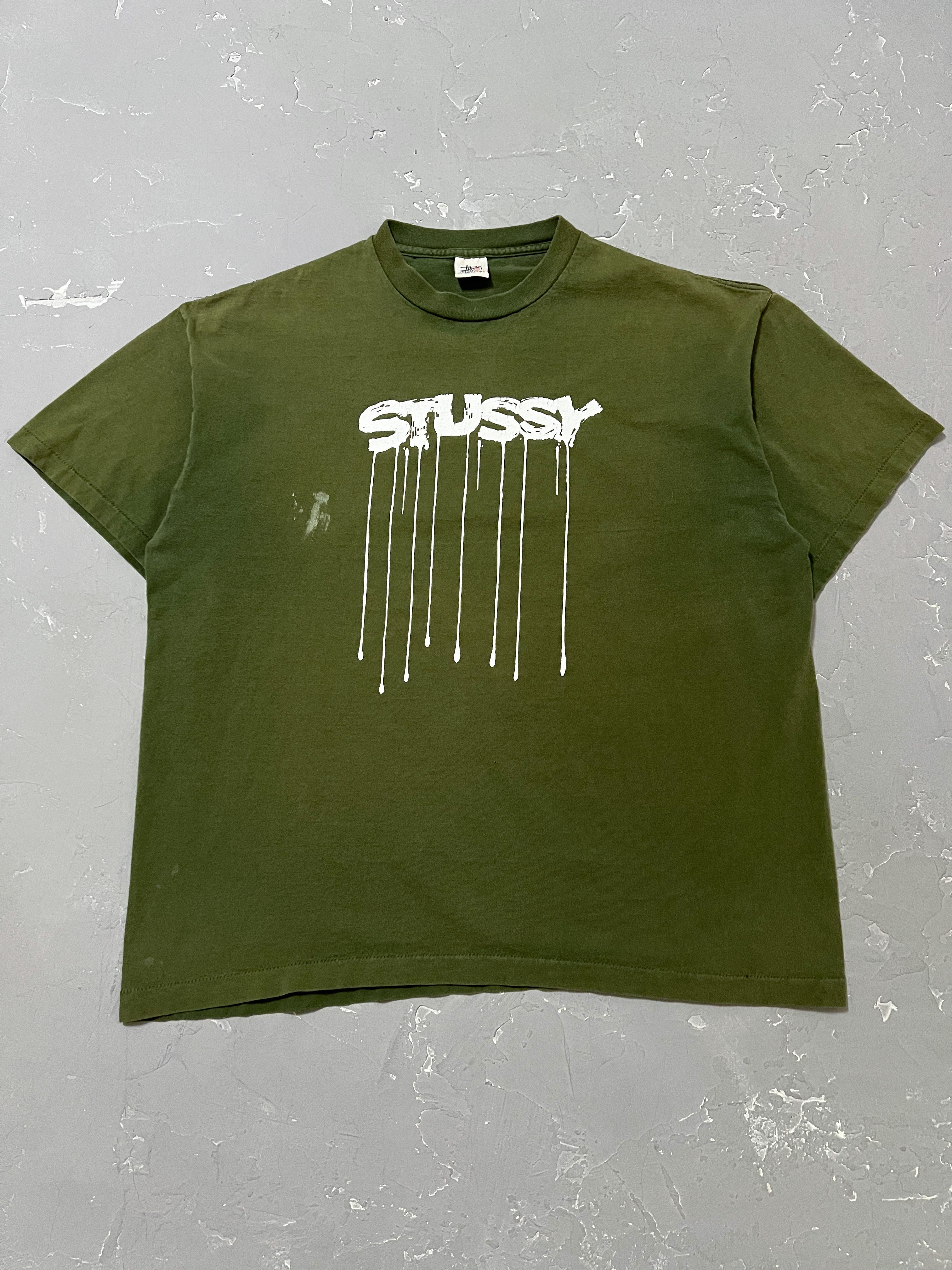 1990s Sun Faded Stussy Tee [XL]